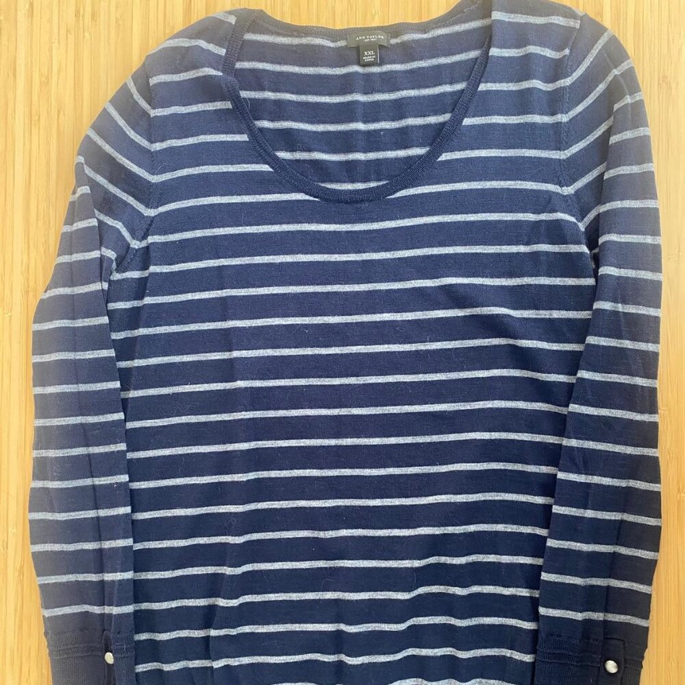 Ann Taylor Extra fine Merino Wool Sweater sz XXL
